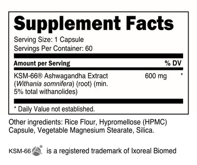 KSM-66 Ashwagandha