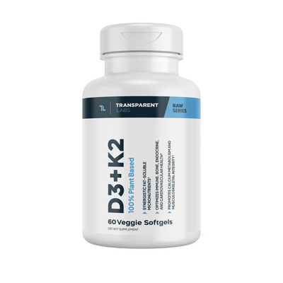 Vitamin D3 and K2 Softgels | 60 Servings