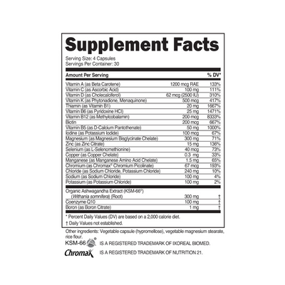 Multivitamins for Men and Women | 120 Servings