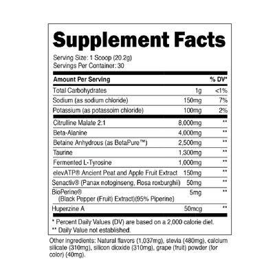 Stim-Free Pre-Workout | Transparent Labs Non-Stim Pre-Workout