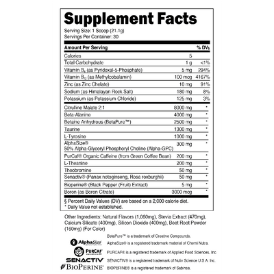 Transparent Labs BULK Pre-Workout